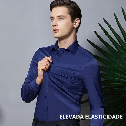 Camisa de Homem Respirável, de Secagem Rápida e Super Elástica