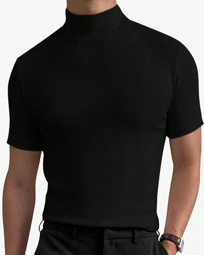 Camisola para Homem com Gola e Corte Justo