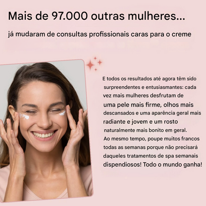 Creme de Olhos Reafirmante com Efeito Tensor e Redutor de Rugas