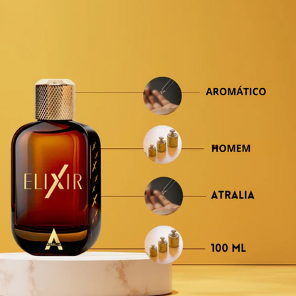 Perfume Atralia Elixir para Homem, longa duração