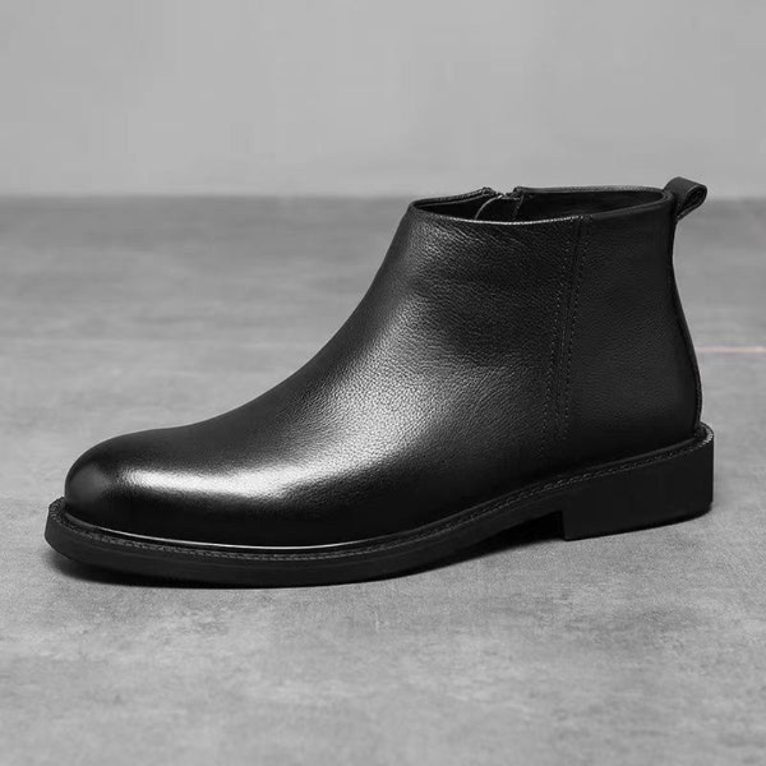 Sapatos de Couro Antiderrapantes para Homem