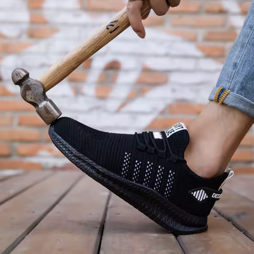 Sapatos de Segurança com Biqueira de Aço para Homem