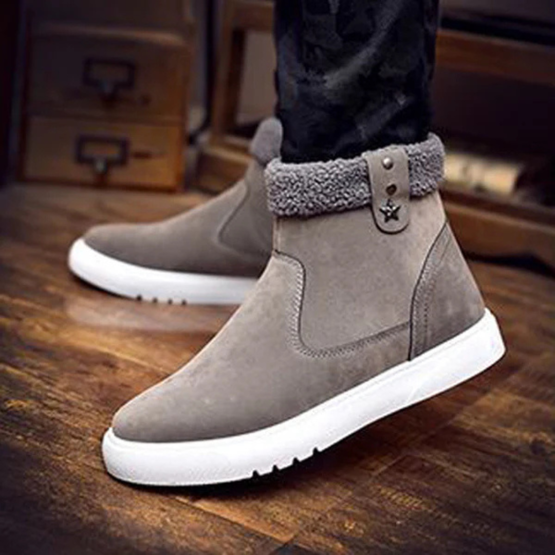 Sapatos Antiderrapantes de Inverno para Homem