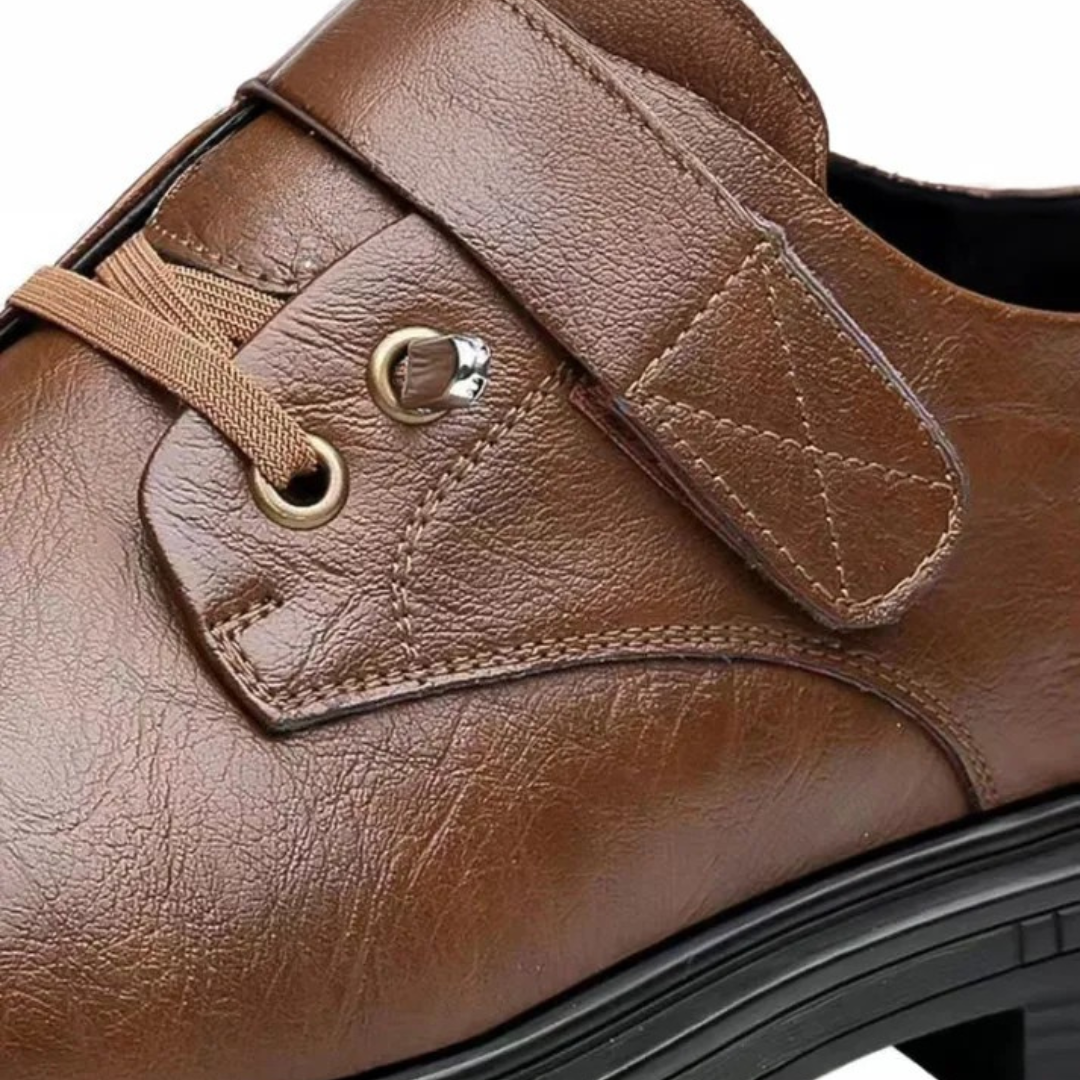 Sapatos Casuais de Couro Genuíno para Homem