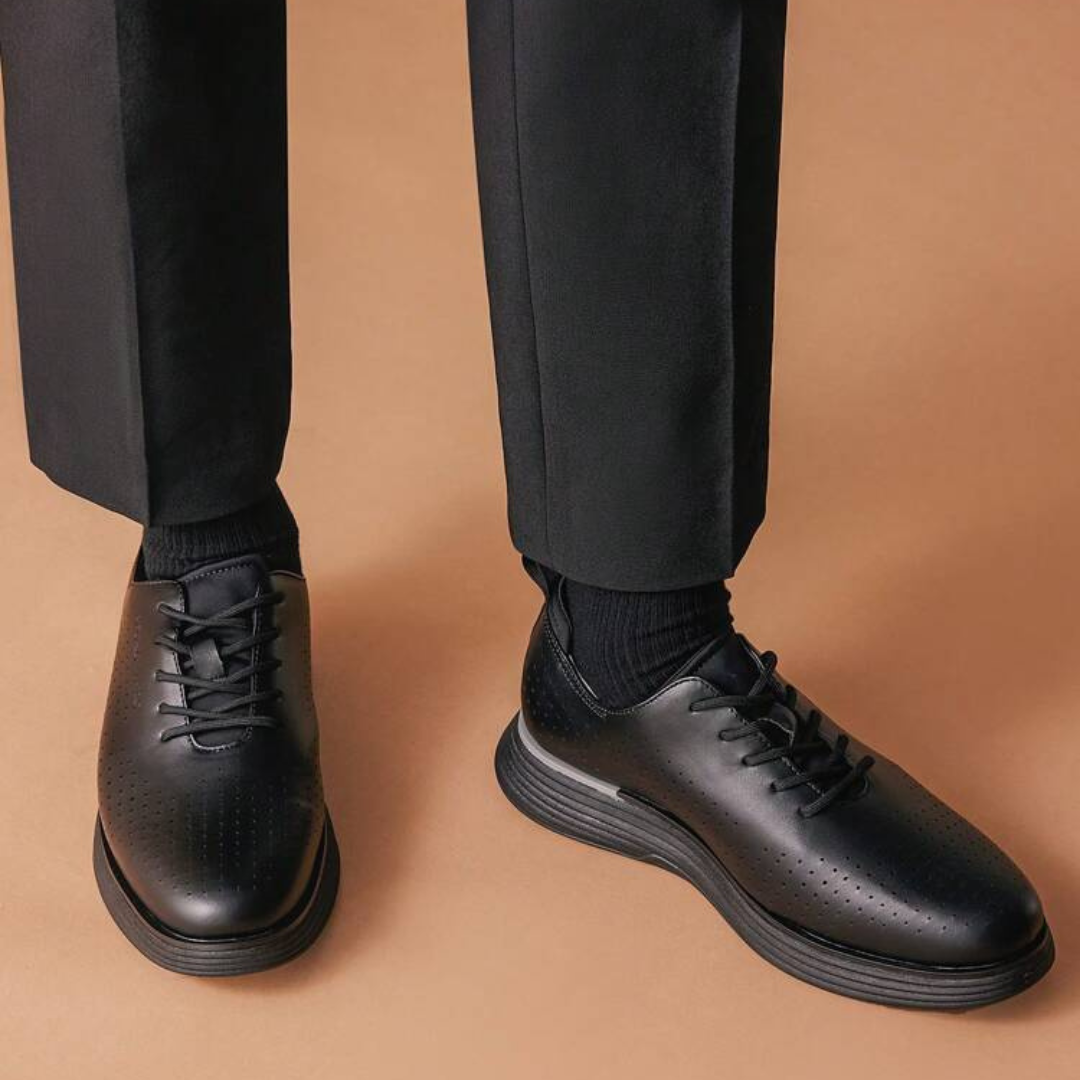 Sapatos Casuais para Homem com Sola Leve e Efeito de Elevador