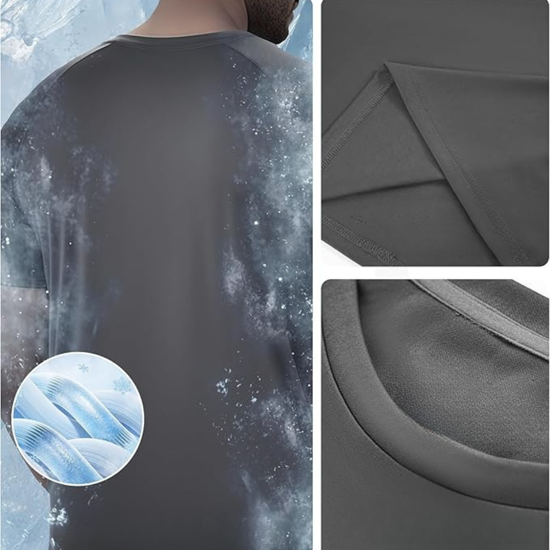 Camisola Desportiva de Secagem Rápida com Design Ergonómico