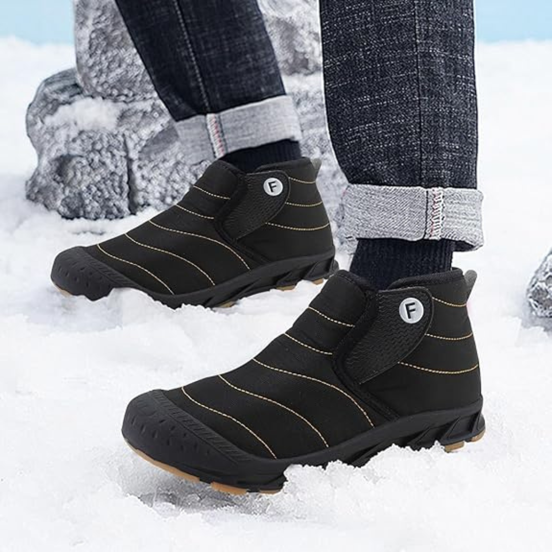 Botas de Inverno Quentes e Impermeáveis para Homem