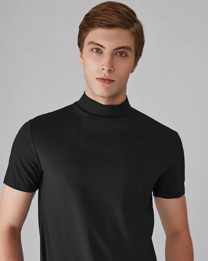 Camisola para Homem com Gola e Corte Justo